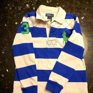 Boys long sleeve Polo size 7 NWT
